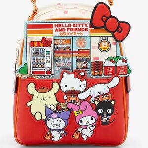 NWT Sanrio Hello Kitty And Friends Foodmart Mini Backpack